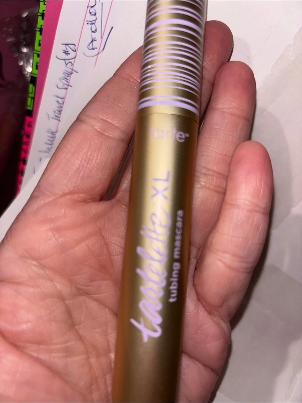 tarte tartelette XL Tubing Mascara - Brown and Gold Tube